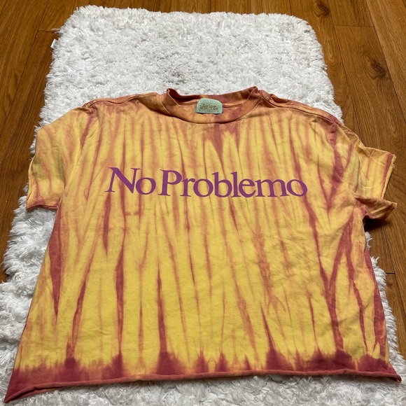 ARIES NO PROBLEMO TIE DYE T-SHIRT - Picture 9 of 12